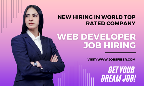 web developer job hiring